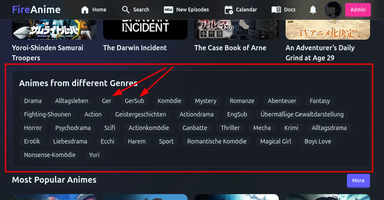 Explore Genres