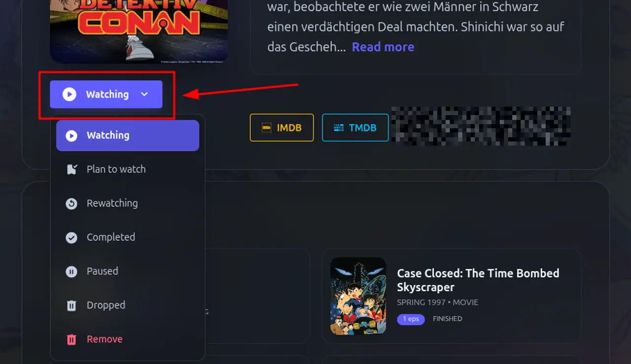 Watchlist Button